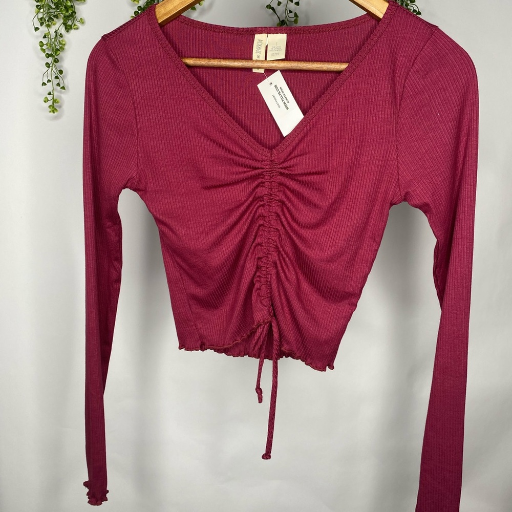 Long Sleeve Crop Top